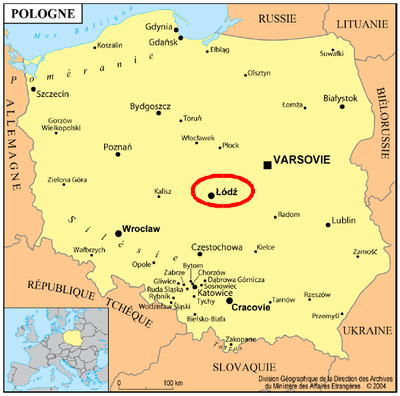 Situation géographique Lodz.bmp