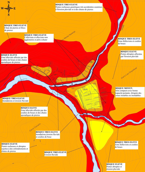 Fichier:La carte des risques naturels de la ville.bmp